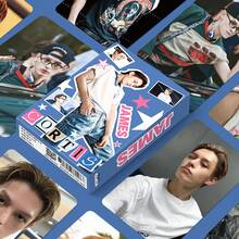 55pcs C ORTIS Mini Album "COLOR OUTSIDE THE LINES" Lomo Cards - Featuring James Zhao Yufan, Juhoon Kim, Seonghyeon Yum, Keonho, Includes Popular Song "Go", Kpop Fan Gift, Collection & Album Decoration - Multicolor - View 23