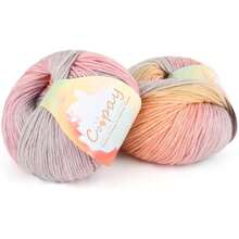Yarn For Crocheting Knitting, Gradient Cake Yarns, 2 * 3.53oz - 240yds - 50% Cotton 50% Acrylic Ombre Yarns, Crochet Yarn For Blankets, Shawls, Scarves (102 Rainbow) Local Shipping - 105個多彩的夢 - 查看 1