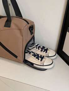 1个中号旅行包，男女通用健身包，户外旅行包，干湿分离收纳袋，个人行李包，通勤购物手提袋，健身休闲收纳袋 - 彩色 - 查看 13