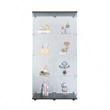Caluself Display Cabinets - Black - View 5