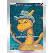 DIY Pokemon Van Gogh Museum Pikachu Charizard Handmade Collectible Card, Anime/Game Japanese Style Gift - Multicolor - View 8