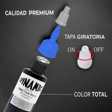 Dynamic Tinta Profesional Para Tatuar Dynamic Triple Black 8oz - Azul - Ver 6