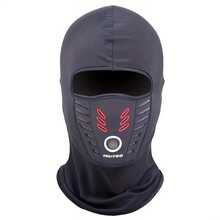 Winter Rider Warm Anti-Haze Balaclava Full Face Mask For Motorcycle Riding Cycling Ski Hood Cap Windproof Soft Outdoor Warm Bike Headwear GYKE - màu đen - Xem 4
