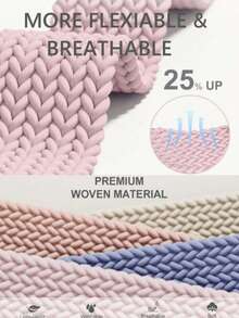 1条编织弹力单环表带，20mm/22mm，兼容三星Galaxy Watch 7 FE/6/5/4（40mm/44mm）、Galaxy Watch 6/4 Classic、Galaxy Watch 5 Pro（45mm）、Galaxy Watch 4 Classic（42mm/46mm）、Galaxy Watch 3（41mm）、Galaxy Active2，升级加长表带，男女通用 - 彩色 - 查看 4