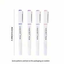 1支/1套随机颜色闪光荧光笔 - 细头粉彩马克笔，适用于剪贴簿、学习用品和可爱文具/部分配件、颜色、文字、图案、形状随机 - 彩色 - 查看 4