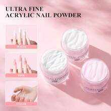 Practice Hand For Acrylic Nail: Fake Hand With Stand Nails Kit Acrylic Set - Professional Nail Mannequin Hand For Beginners Salon - 美甲套裝(含壓克力粉) - 查看 5
