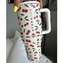 HydrojugTraveler 32 Oz/40 Oz Water Bottle With Handle & Flip Straw - Fits In Cup Holder, Leak Resistant Tumbler-Reusable Insulated Stainless Steel & Rubber Base - Gifts For Women & Men - Multicolor - View 11