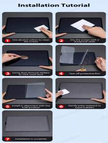 1pc IPad Tempered Glass Screen Protector - High Definition, High Transparency, Anti-Scratch, Anti-Drop, Full Screen Coverage, Strong Anti-Fingerprint, Sensitive Touch, Compatible With IPad (Air 4, 5, 6)/(7, 8, 9, 10th Gen)/IPad 11 1A16(2025)