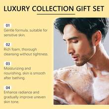Roxelis 4pcs Men'S Luxury Fragrance Gift Set - Moisturizing Body Balm, Body Spray, Shower Gel & Aromatic Diffuser - Long-Lasting Freshness, Cleansing & Hydration - Perfect Gift For Boyfriends, Husbands, Fathers, Christmas, Valentine'S Day - Elegant Packagin - Men's Skincare Set - View 8