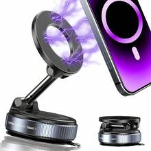 New Multi-Function Car Mobile Phone Holder Magnetic Suction Universal Chuck Strong Magnetic Attraction Car Mobile Phone Navigation Bracket - K007-1 chiếc - Xem 1
