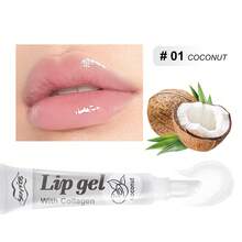 6PCS/Box Hyaluronic Acid Lip Moisturizing Oil Set Suitable For Dry Lips, Long Lasting Moisturizing And Shining Thanksgiving Gift For Women's Unique New Year Gift Valentine's Day Gift - Bộ 6 loại dầu dưỡng môi - Xem 6