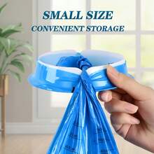 Anti-Vomiting Bags, Car Travel, Motion Sickness Vomit Bags, Pregnancy Vomiting, Urgent Urination, Emergency Bags, Rainy Day Umbrella Bags, Dry And Wet Dual-Use, Strong Load-Bearing, Durable, Built-In Shaping Frame Buckle Design Leakproof And Odorless, PE Material, Thickened And Enlarged - Multicolor - View 4