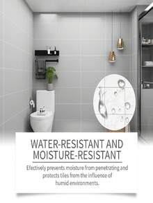 JAYSUING 1瓶/100毫升/瓷砖修补胶/适用于客厅、厨房和地板等场所的瓷砖防水、漏水修补、密封和裂缝修补。新旧型号随机发货。 - 彩色 - 查看 6