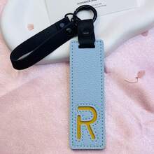 1pc Fashionable English Letter Car Key Chain Creative Letter Pendant Keychain Bag Charm Letter Hanging Decor Valentine's Day Gift Event School Teacher For Men Mini Wallet Small Wallet Wallet Keychain Lanyard