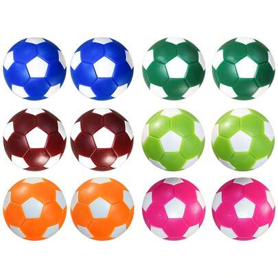 1/3/6 quả bóng đá bàn, nhiều màu sắc, quà tặng sinh nhật, quà tặng tiệc tùng, đồ bỏ vào túi quà, màu ngẫu nhiên