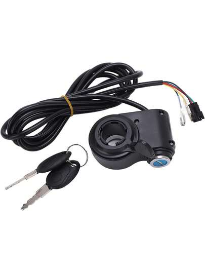 Acelerador de pulgar para bicicleta eléctrica, acelerador de pulgar de control de velocidad de plástico 12V-72V para scooters eléctricos para bicicleta eléctrica,38263867