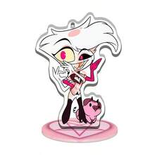 Q版地狱府限定版亚克力收藏立牌，动漫/漫画精细桌面摆件，适用于电脑机箱、汽车、2D动漫周边，节日/生日礼物，送给朋友 - 彩色 - 查看 10