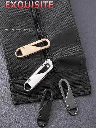 4/10/20pcs Zipper Repair Kit - Quick Fix Damaged Zippers On Luggage, Bags And More