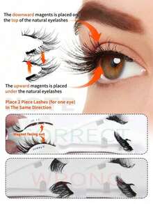 False Eyelashes Suitable For Daily Makeup, Can Be Given As A Gift To Girlfriend - Multicolor - View 9