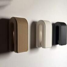 1个毛巾挂钩，粘性壁挂式收纳挂钩，重力自动锁定毛巾架，浴室毛巾架 - 彩色 - 查看 4