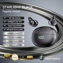 Nouveaux écouteurs sans fil TWS WoSD 2025 - Écouteurs avec clip - Design ergonomique sans fil inégalé, avec basses Dolby, appels stéréo HD ACC et son HIFI, en faisant le choix idéal pour les utilisateurs Android et les passionnés de sport et de musique ! - Taille Unique - Voir 10