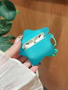1 mặt dây chuyền hình ngôi sao năm cánh 3D phát sáng trong bóng tối, thích hợp cho hộp đựng tai nghe thế hệ thứ 4, hộp bảo vệ tai nghe Pro thế hệ thứ 3, tai nghe Bluetooth không dây Apple thế hệ 1/2, hộp đựng tai nghe silicon chống rơi tối giản Pro thế hệ thứ 2, hộp đựng tai nghe dễ thương thế hệ thứ 3 (Không bao gồm tai nghe) - Màu xanh lam - Xem 2