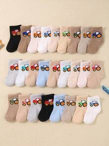 1 par de calcetines de tobillo con estampado de gato para bebé. Estos adorables calcetines son calcetines informales de corte bajo adecuados para niños y niñas pequeños. Calcetines para bebés, recién nacidos, niños pequeños e infantes. - Multicolor - Ver 11