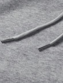 大码灰色碎花卫衣，适合作为节日礼物 - 灰色 - 查看 5