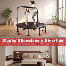 Trampoln Porttil y Plegable,Trampolin Fitness Adultos y Nios,Trampoln de 40,330 LB Trampoln Porttil y Plegable, Rebote de Ejercicio Estable y silencioso para nios y Adultos - 40 - Ver 2
