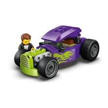 LEGO City Hot Rod Race Car Building Toy For Kids - Pretend Play Set For Boys & Girls, Ages 5+ - Toy Car W/Racecar Driver Minfigure - Gift Idea For Birthdays - 60485
