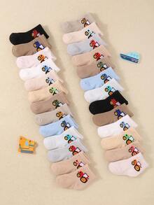 1 par de calcetines de tobillo con estampado de gato para bebé. Estos adorables calcetines son calcetines informales de corte bajo adecuados para niños y niñas pequeños. Calcetines para bebés, recién nacidos, niños pequeños e infantes. - Multicolor - Ver 10