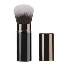 RANCAI 1/3pcsRetractable Kabuki Makeup Brush, Travel Powder Foundation Makeup Brush Face Blush Brushes For Blending Liquid, Blush, Bronzer, Buffing, Sunscreen,Flawless Cosmetics - Multicolor - View 12