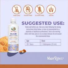Mary Ruth's Hair Growth Max: Liposomal Supplement – 3-Week Hair Growth + Anti-Wrinkle (Vegan) - Thuốc mọc tóc dạng liposome tối đa - Xem 8