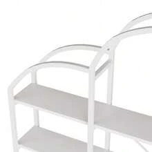 Bookcases - White + MDF+Metal + Modern - View 8