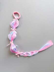 Girls' Braided Wigs, Handmade Colorful Dopamine Lantern Braids, Painted Braided Wigs, Suitable For Daily Wear And Parties - Multicolor - View 10
