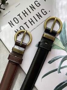 1pc Multifunctional Decorative Women's Belt, Elegant & Fashionable, Suitable For Jeans, Casual Pants, Suits And Dresses, Ideal For Occasions Like Valentine's Day, Mother's Day And Halloween, Summer, Autumn, Halloween