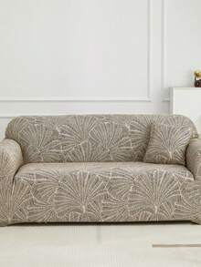 1件装极简弹力针织沙发套，北欧风格通用全包覆式沙发套，适用于酒店、办公室、家庭沙发，保护沙发免受污垢和刮擦，四季皆宜。