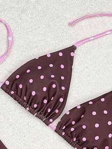 2026新款女士三件式系带比基尼泳衣 | 时尚、性感、优雅 - 海滩度假必备泳装 - 彩色 - 查看 9