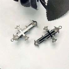 Söt & cool sidoklämma, trendig minimalistisk alligatorklämma, kreativ korsklämma, julklapp, häxkloklämma, hårspännen, håraccessoarer, skolmaterial - Multifärgad - Visa 20