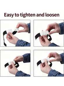 Comfortable ABS Strap For Outdoor Use, Elastic Band With Buckle Closure, One Person Can Easily Use It Alone, With A Portable Emergency Compression Band, Practical For Home Use And Travel, Suitable For Outdoor Sports - Multicolor - View 3