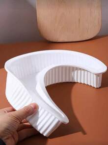 2 Sets Of 1-Month-Old Silicone Cake Molds In The Shape Of A Moon, Moonlight Cradle Mousse Cake Mold, Bread Pizza Baking Mold, Kitchen Baking Tools, Suitable For Holiday, Valentine's Day, Spring Festival, Birthday, Wedding, Party Cake Molds - Multicolor - View 2