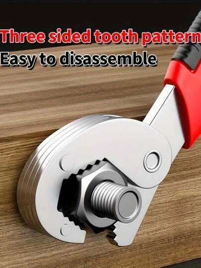 可调扳手，多功能万能扳手，大开口