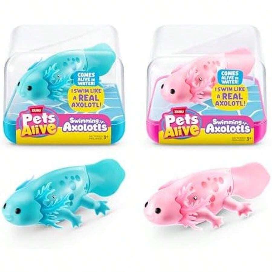 Pets Alive Swimming Robo Axolotl (Paquete de 2) por ZURU - / - Ver 1