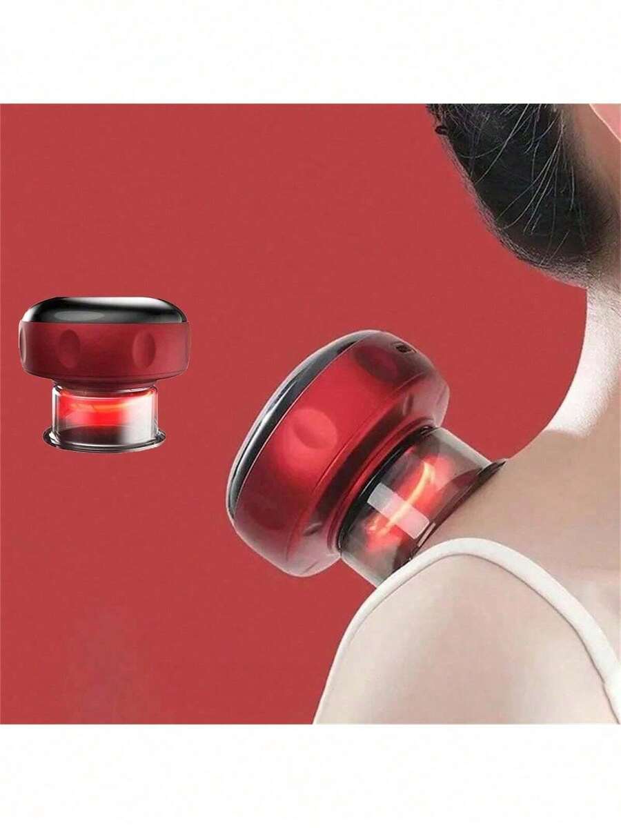AXH. Masajeador de ventosas inteligente - Masajeador de ventosas con calefacción y raspado corporal para espalda, cuello y brazos