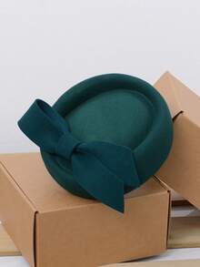 Mũ Fascinators vành rộng thanh lịch dành cho nữ, nơ lớn, thích hợp cho các dịp trang trọng, mũ Kentucky, mũ cưới, mũ cô dâu, mũ cocktail, mũ trà, mũ Fedora đỉnh bằng. - 04801174 - Xem 6