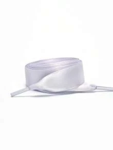 Colorful Silk Shoelaces, 2cm Wide Flat Satin Shoelaces, Replacement For Classic Sneakers - Multicolor - View 42