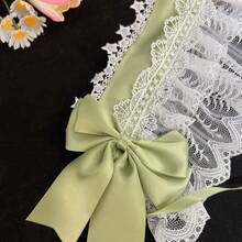 1件洛丽塔发箍，可爱百搭的蕾丝女仆蝴蝶结头饰，适合日常佩戴