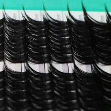 D322 Clusters D Curl Lash Clusters 182pcs 8-10-12-14-16mm +140pcs 10-12-14-16-18mm Mixed Individual Lashes Cluster Eyelash Extensions DIY At Home Reusable Soft Comfortable Wispy Lashes L 8-10-12-14-16mm+R-10-12-14-16-18mm Mixed - 如圖 - 查看 6