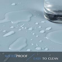 皮革防滑桌垫，大号鼠标垫，防水PU皮革桌面保护垫，键盘电脑垫，书写垫，适用于办公室和家庭，多种尺寸和颜色可选。全覆盖式桌垫，简约风格多功能咖啡桌垫，易于清洁和收纳化妆垫。经典黑白配色。学生学习护眼防眩光办公桌装饰家居装饰。二合一桌垫鼠标垫 - 彩色 - 查看 5