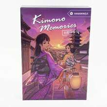 Bộ bài Kimono Memories | Phiên bản tiếng Anh & tiếng Trung | Hình minh họa tinh tế | Chơi 2 người, 20 phút vui vẻ | Món quà sinh nhật hoàn hảo. - Những kỷ niệm Kimono - Xem 1